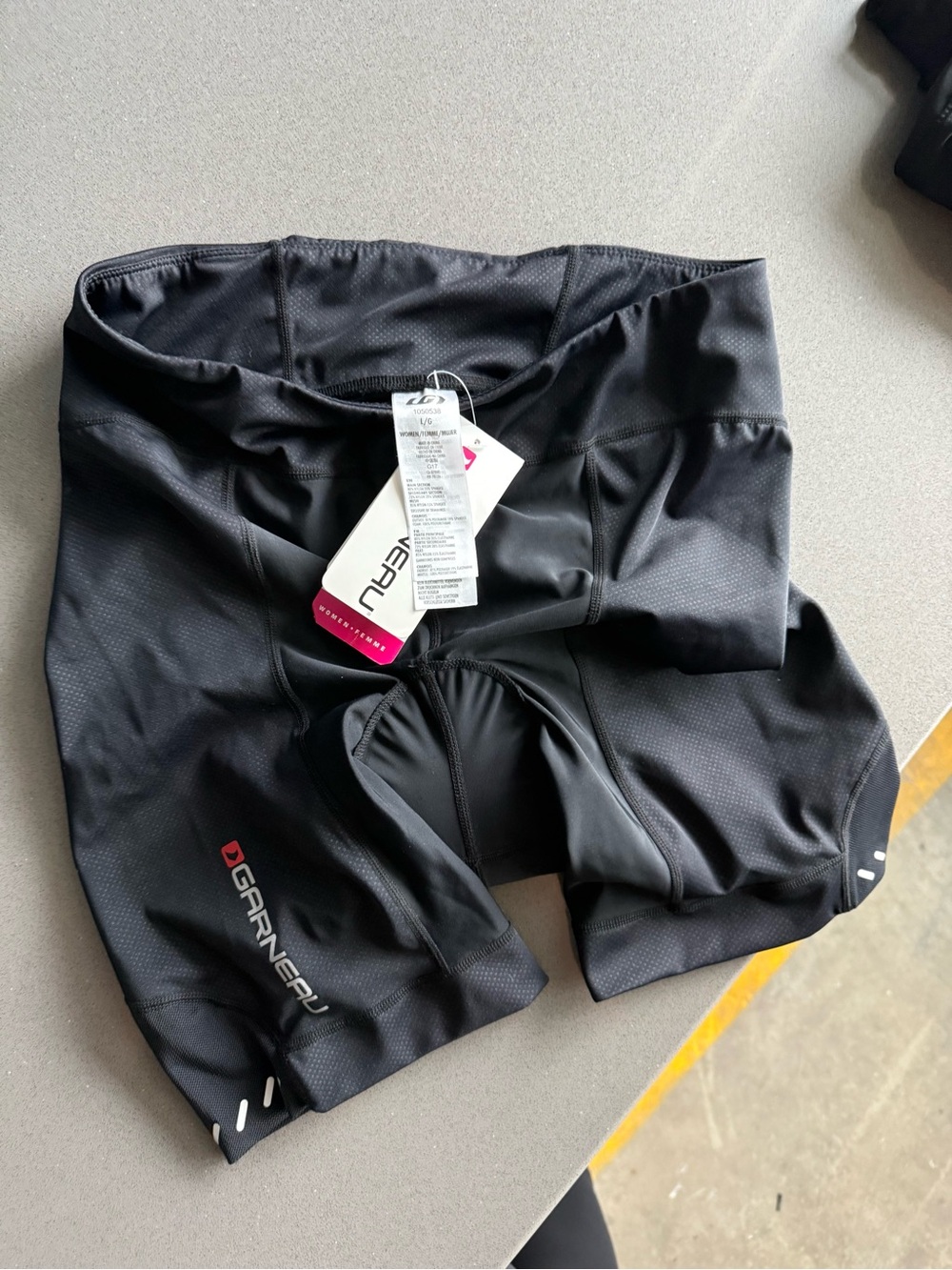 Garneau Women’s Black Bike Shorts with Padded Seat